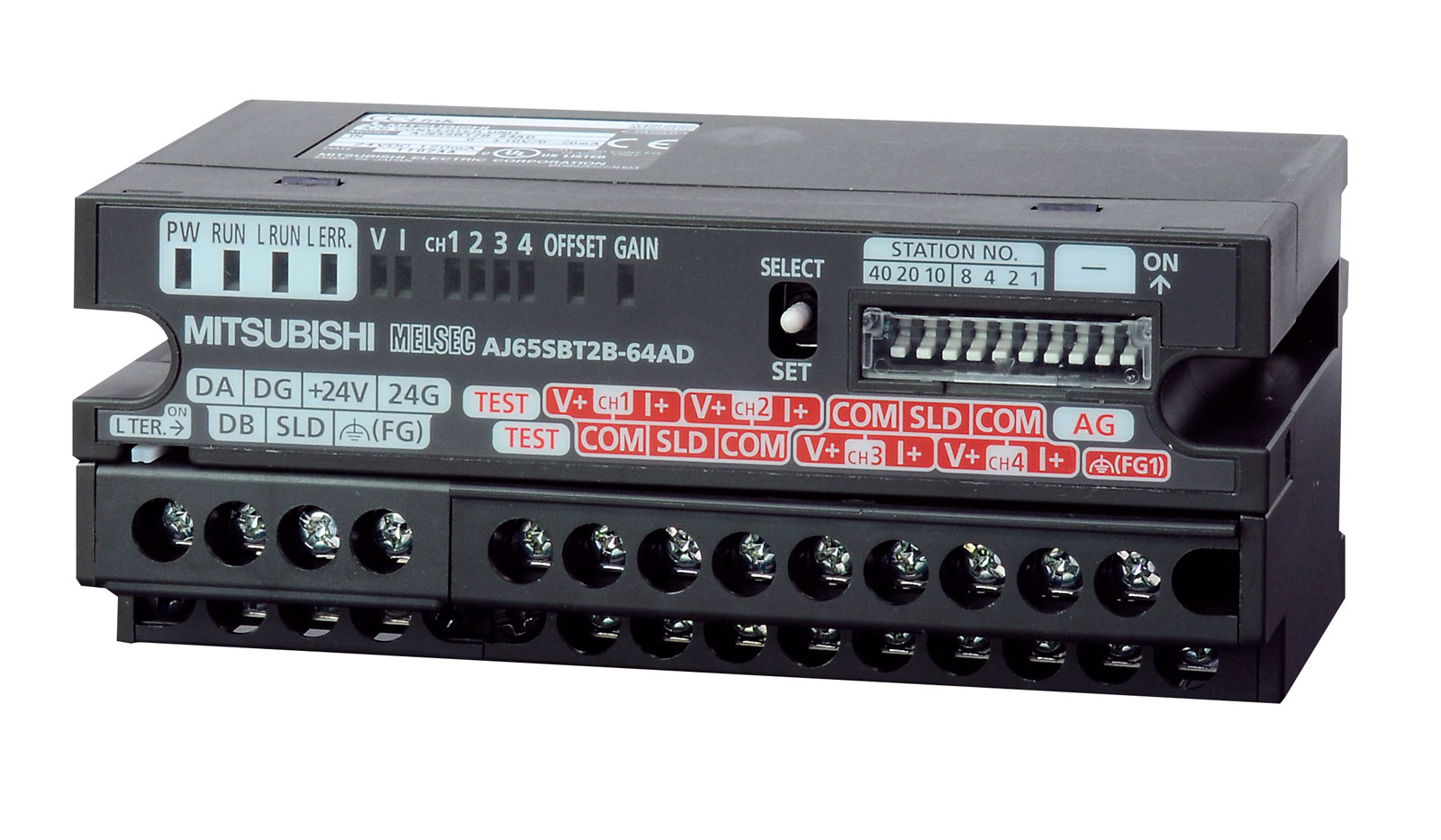 三菱 CC-Linkアナログ－デジタル変換ユニット AJ65SBT-64AD - OA機器